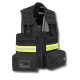 Chaleco Reflectante E-VEST Negro Talla L-XL